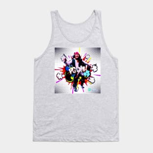 Johnny Depp Boom Pop Art Tank Top